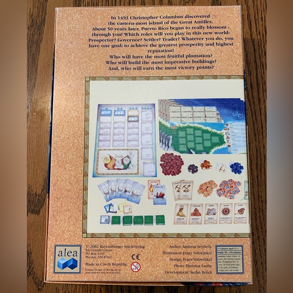 Puerto Rico Game by Andreas Seyfarth Rio Grande Games - Picture 2 of 5